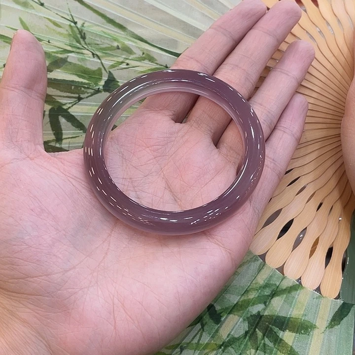 玛瑙/玉髓手镯未镶嵌心**离