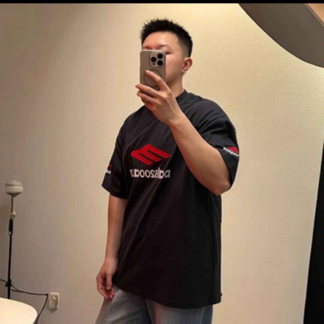 FS 出品巴子3M刺绣重磅短袖男女同款