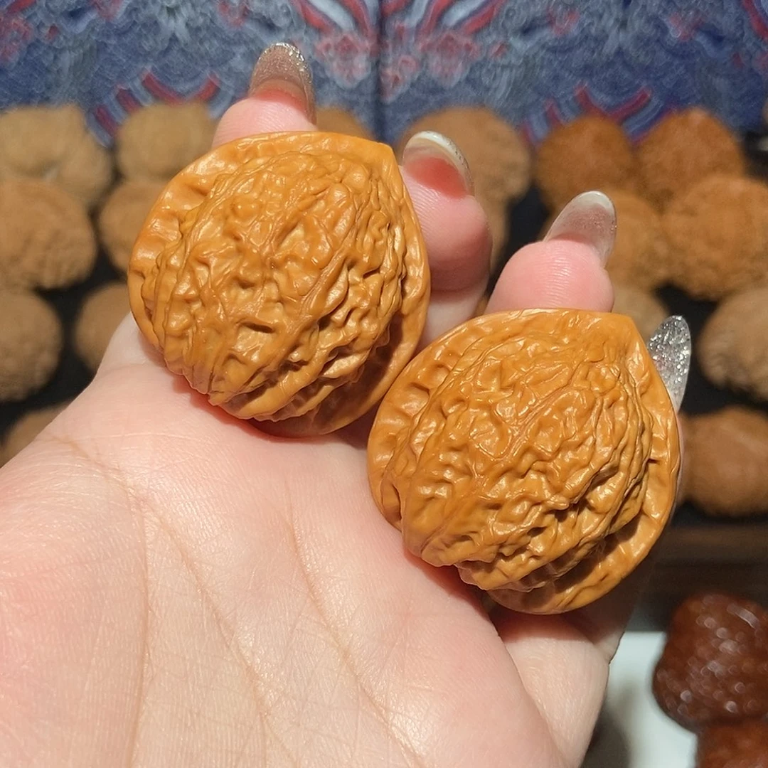 吊坠文玩核桃金牛36