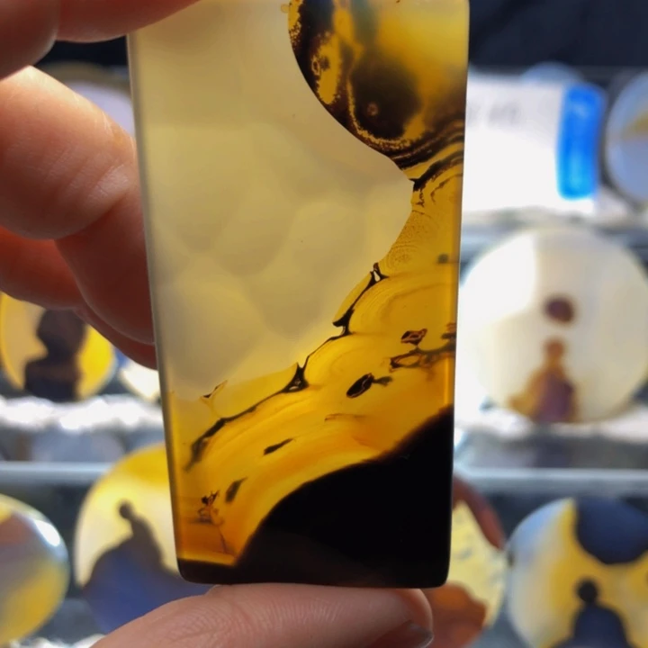 合金玛瑙/玉髓珠宝奇石30