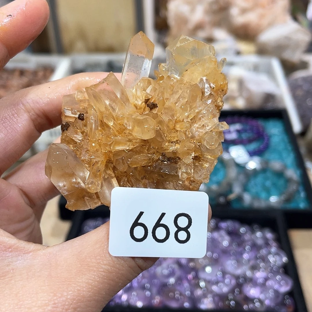 水晶摆件……未镶嵌天***！