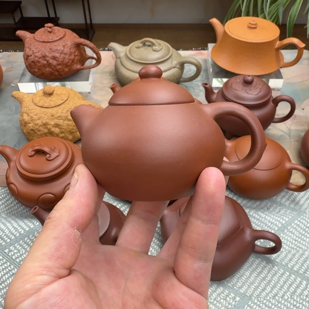 茶壶紫砂文 旦 紫泥 120cc