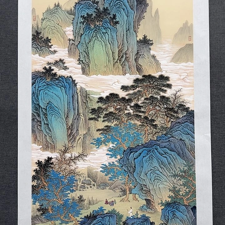 国画书画作品多次