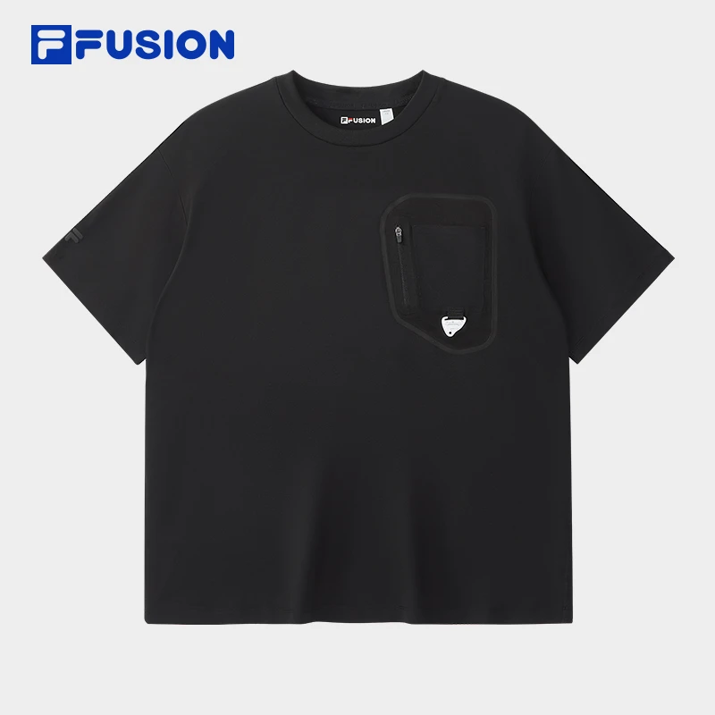 斐乐男士针织短袖衫25秋款休闲宽松速干T恤T11M531101F