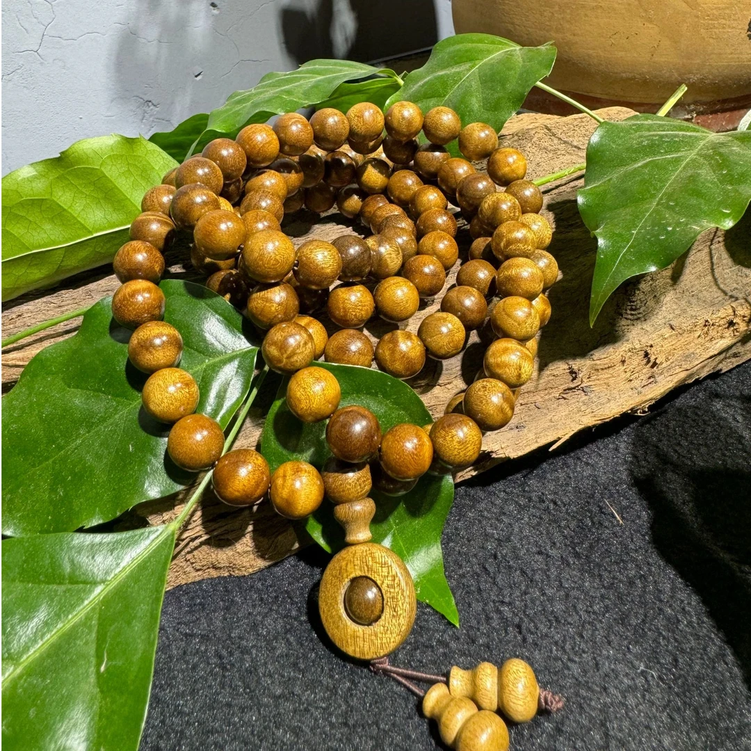 【楠丰】小叶桢楠枯木水波1.0*108念珠