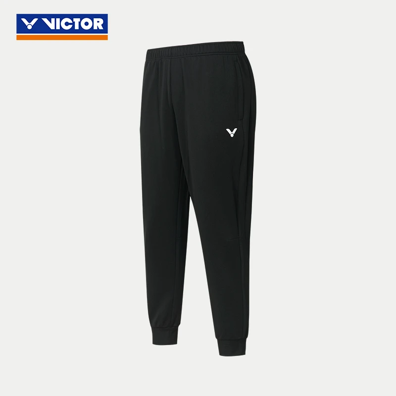 VICTOR/威克多 羽毛球服训练系列束口舒适透气运动长裤 P-45802