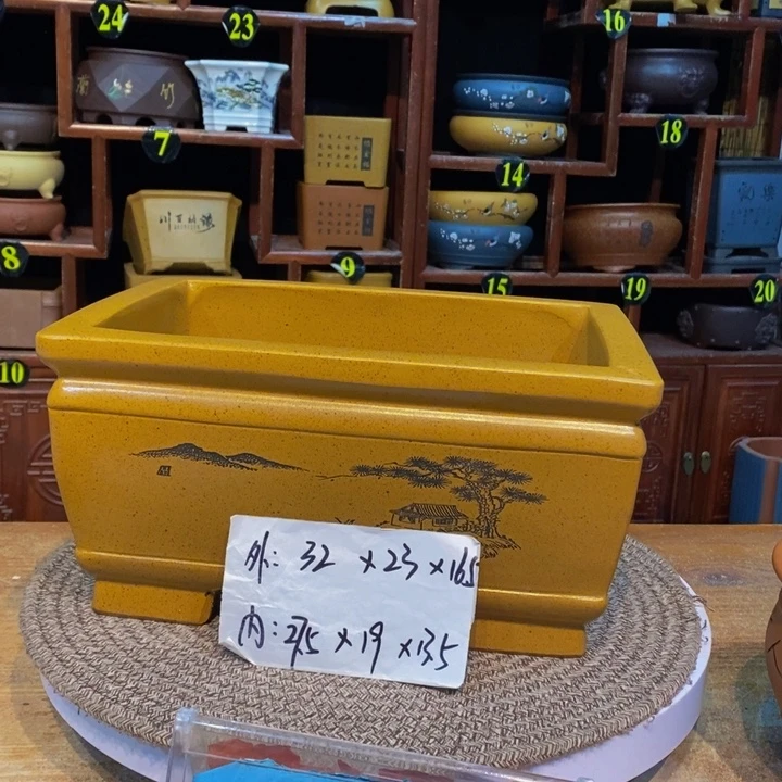 紫砂花盆紫砂紫砂