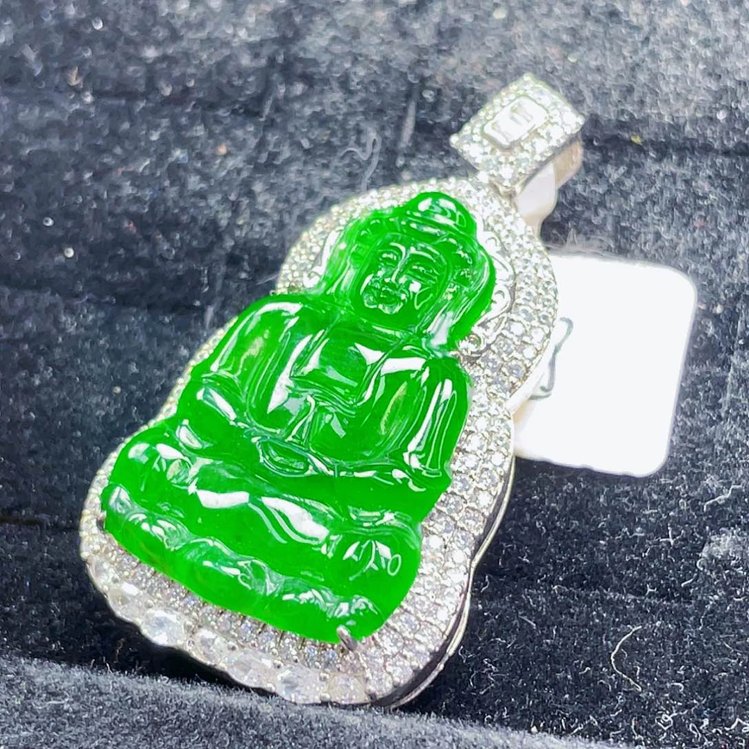 翡翠未镶嵌颈饰888