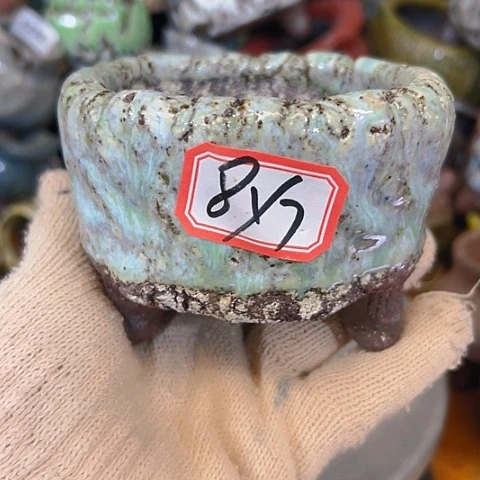 粗陶花盆手工花盆制作就这样