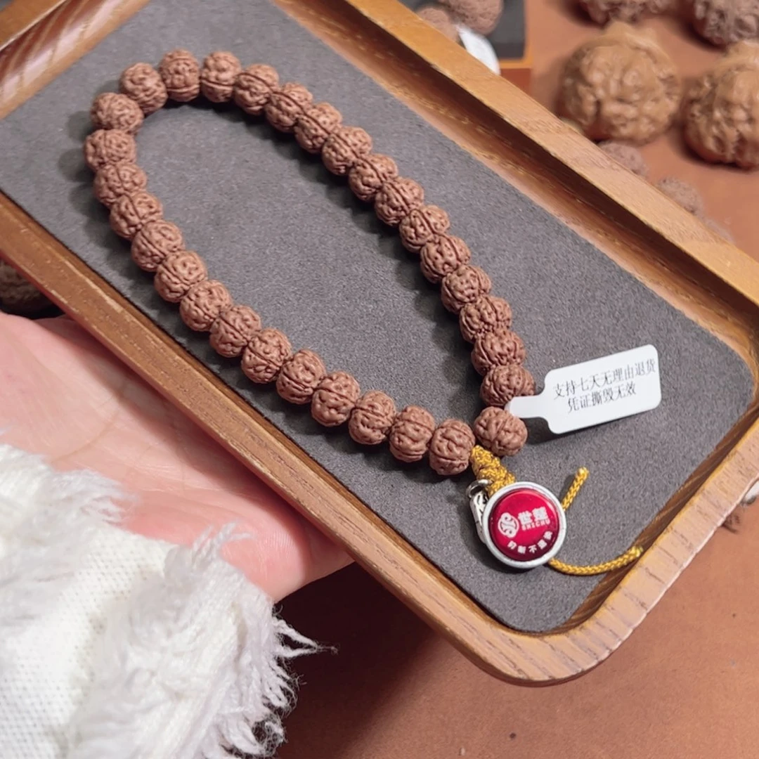 手串金刚菩提10定制级金标勿里达纯血老树王
