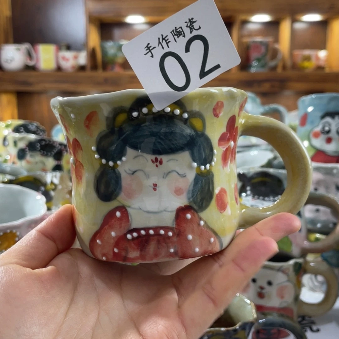 景德镇手工瓷器咖啡杯02