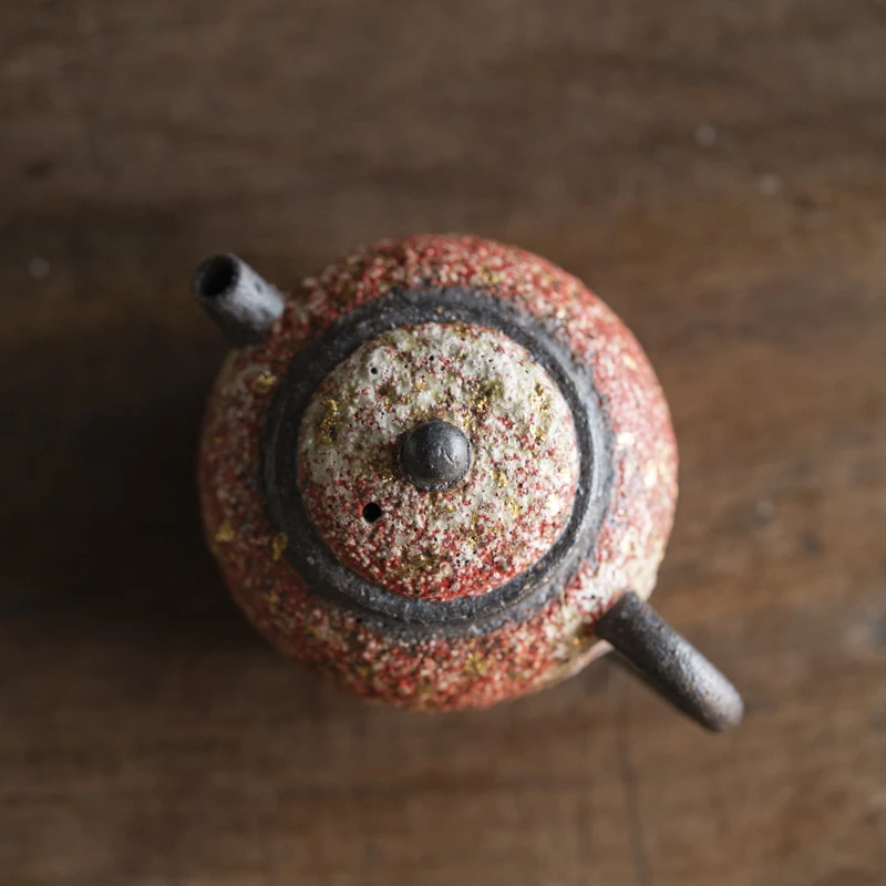 高越红金小龙蛋壶（高越Q0543）