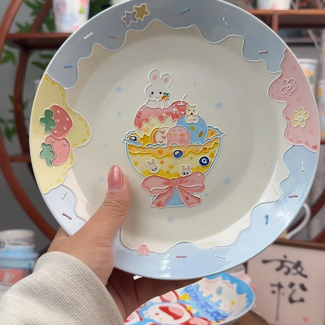 幺****陶16景德镇手绘高温釉下彩