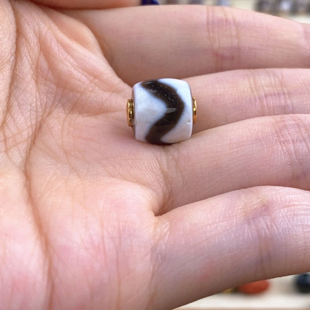 玛瑙/玉髓颈饰18K金镶嵌夕*Ꮺ