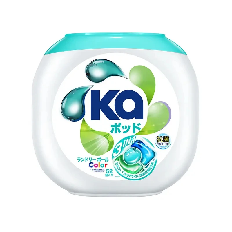 王子Ka3合1洗衣凝珠(护色)832g(52粒)衣物清洁甄选（京东/顺丰）包邮