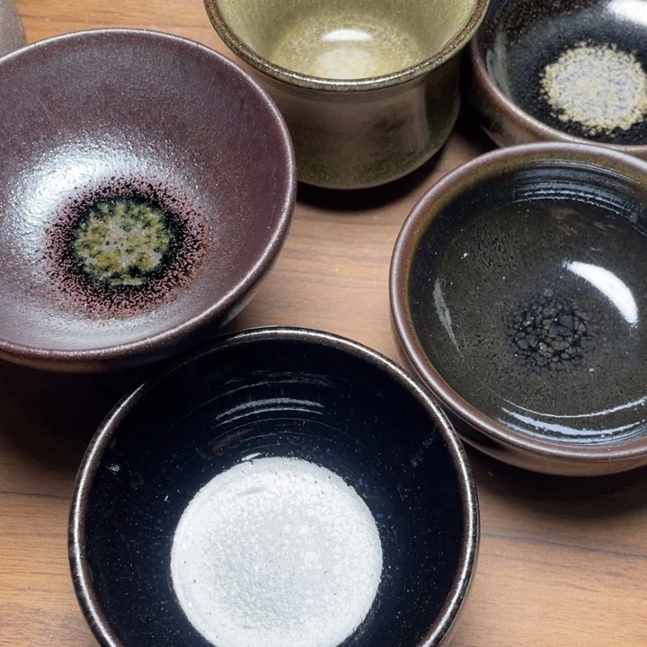 茶盏？****？不凡茶器建盏五只