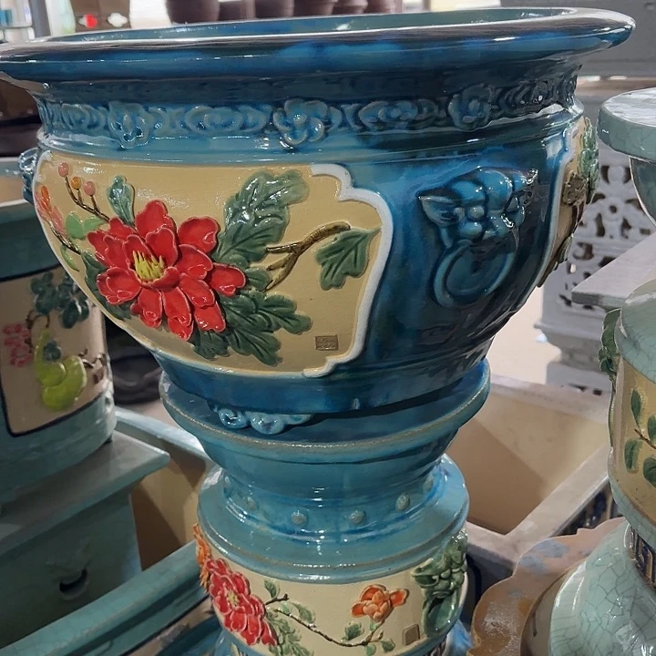 红陶王*贝岭南100,000花盆