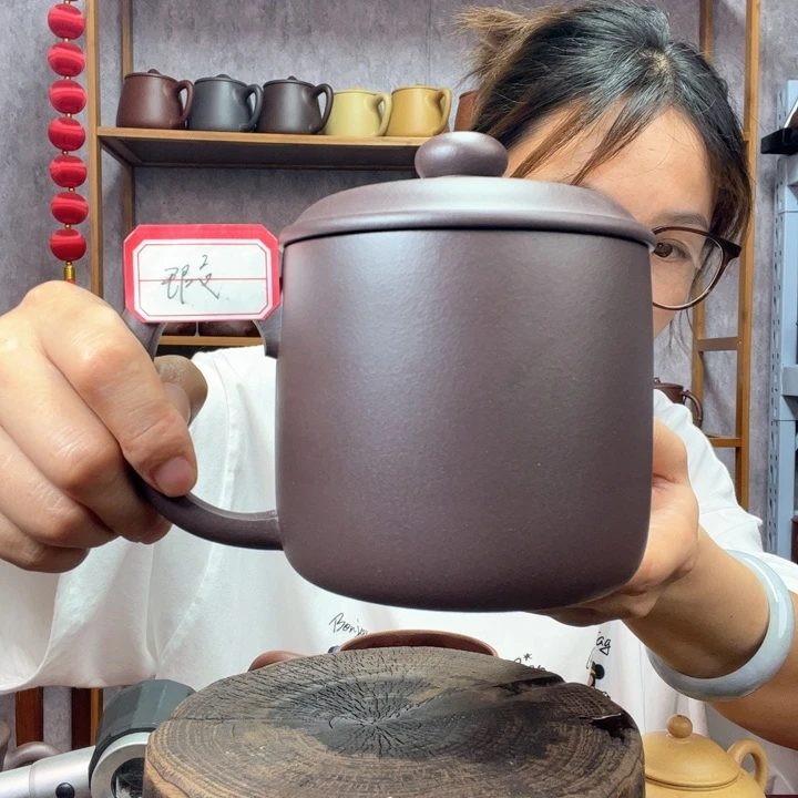 茶杯紫砂原矿紫砂杯