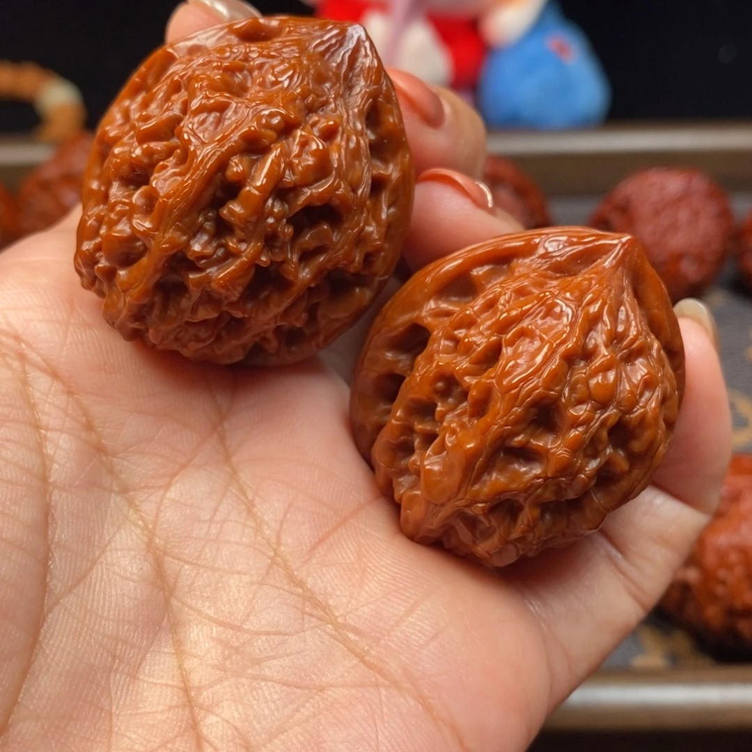 把件文玩核桃虎头