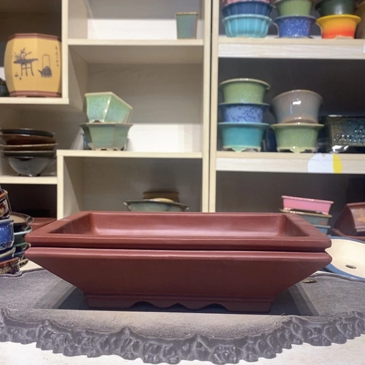 紫砂花盆瑕疵6.5-22.5-17。。。