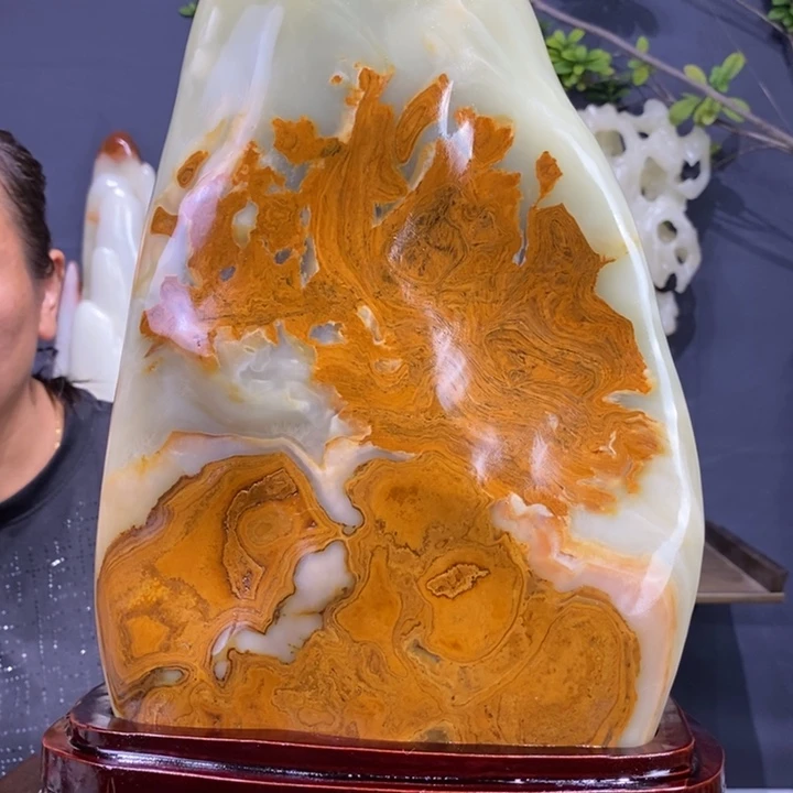 石材精品古青石摆件