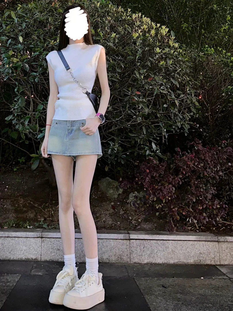 针织上衣默认微瑕完美主义别拍