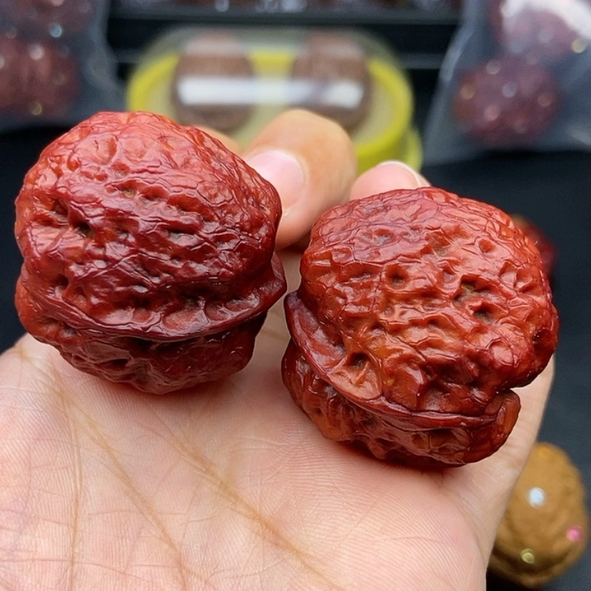 【闪购商品】把件文玩核桃36尺金蟾舍俐
