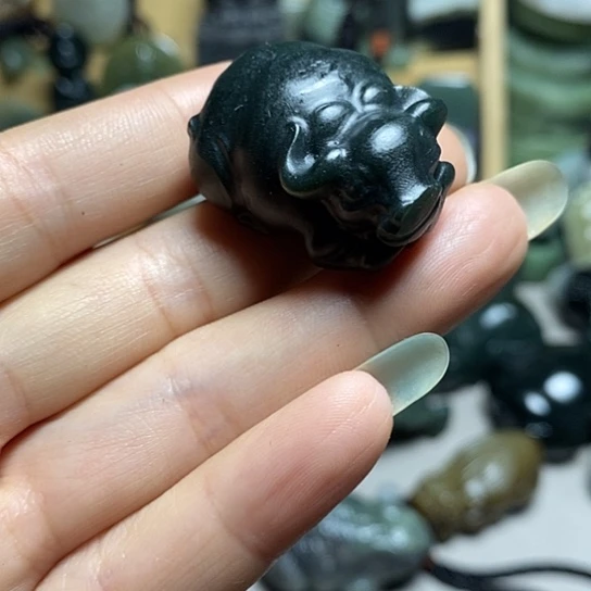 未镶嵌和田玉（糖玉）珠宝半成品