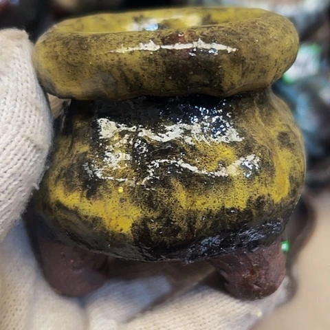 红陶辣**罐粗陶花盆手工