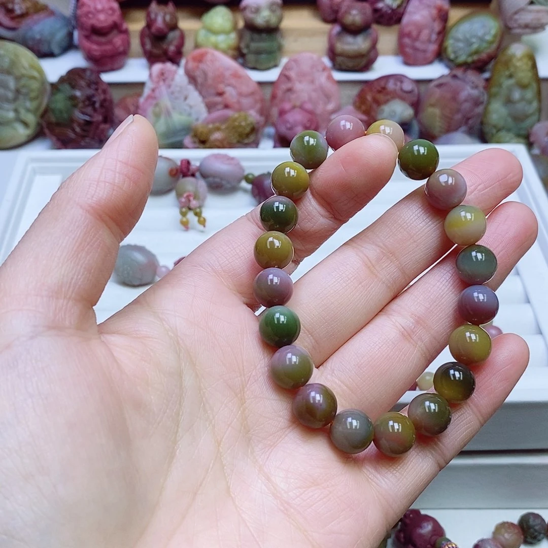 玛瑙/玉髓盐源玛瑙手链未镶嵌