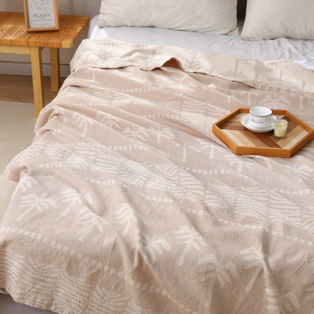 椰林罗布麻【床盖】柔软亲肤透气