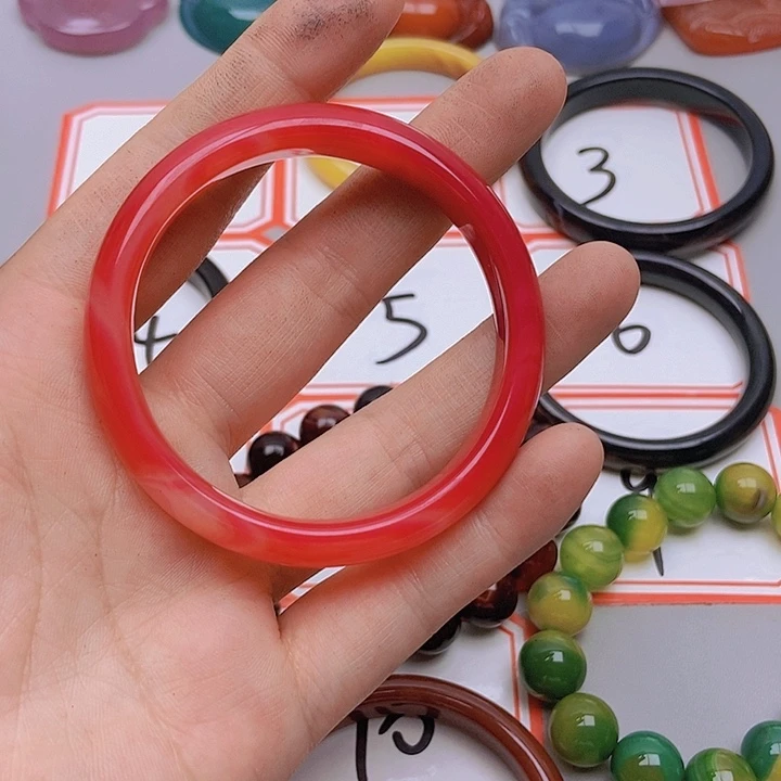 【闪购商品】玛瑙/玉髓未镶嵌珠宝半成品幸****5