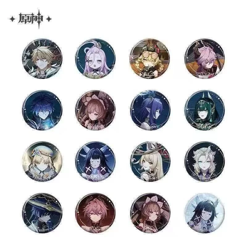 【代拆】原神月夜的叙事诗系列徽章