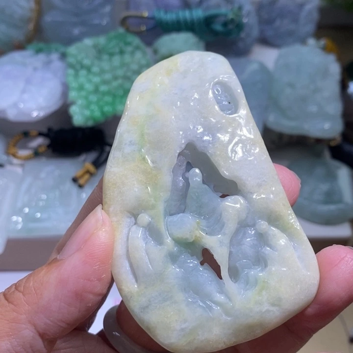 【闪购商品】颈饰未镶嵌翡翠悟道