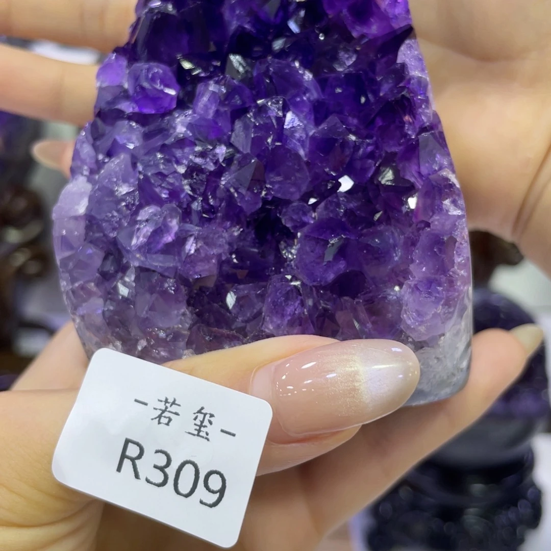 乌拉圭紫水晶摆件r309