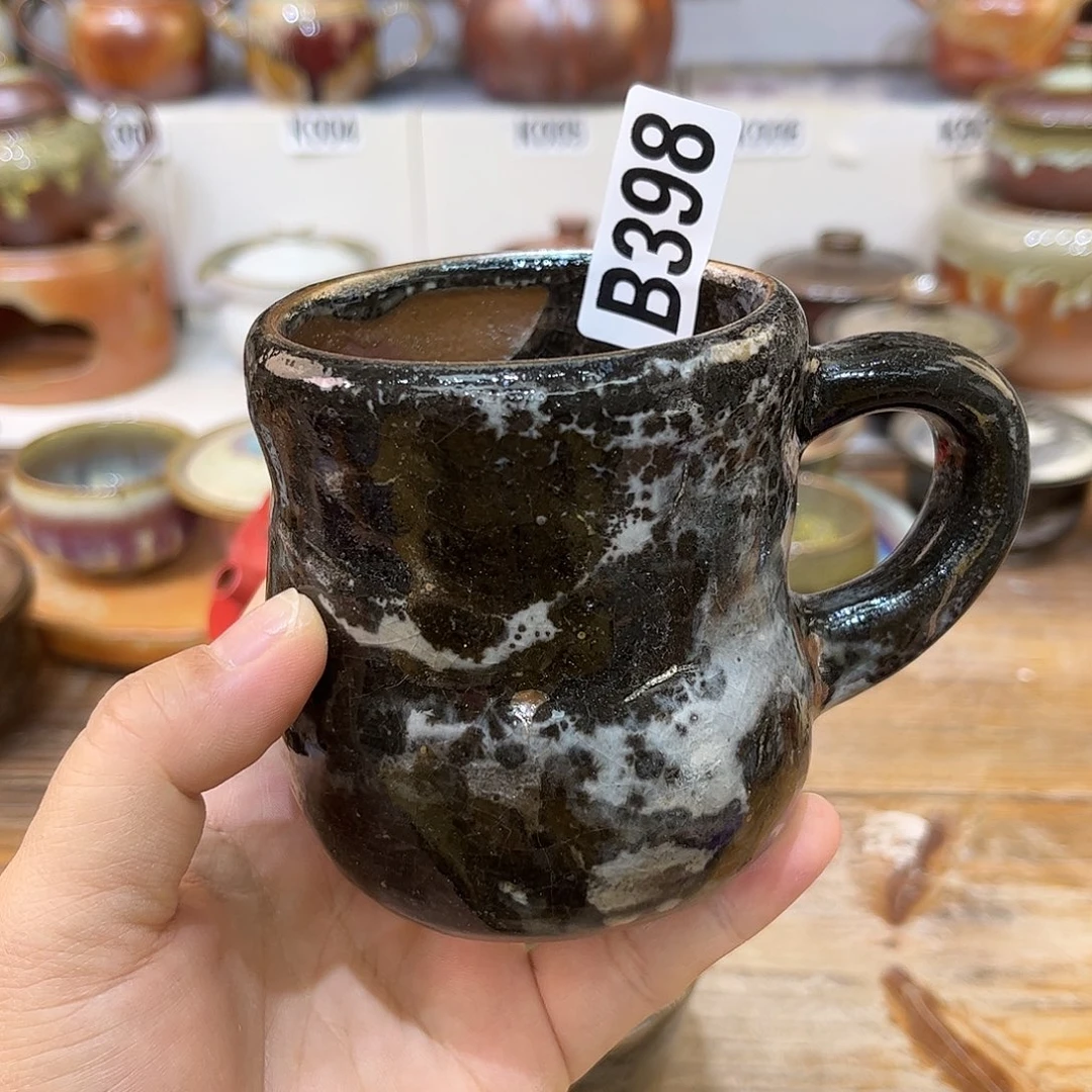 白泥茶杯陶瓷艺术