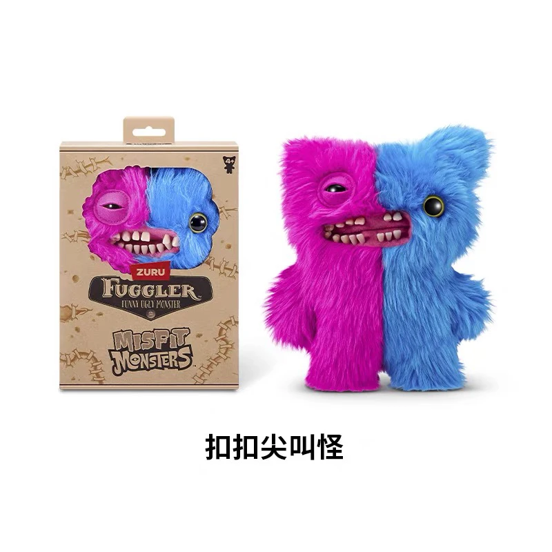 【拆盒】萌牙怪兽系列毛绒公仔