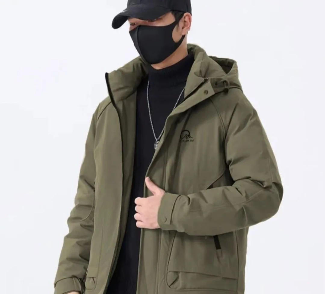 【户外登山滑雪服】88072秋冬新款保暖外套连帽冲锋衣防寒服2