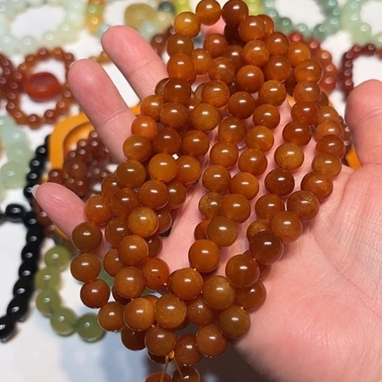 蛇纹石玉未镶嵌手串
