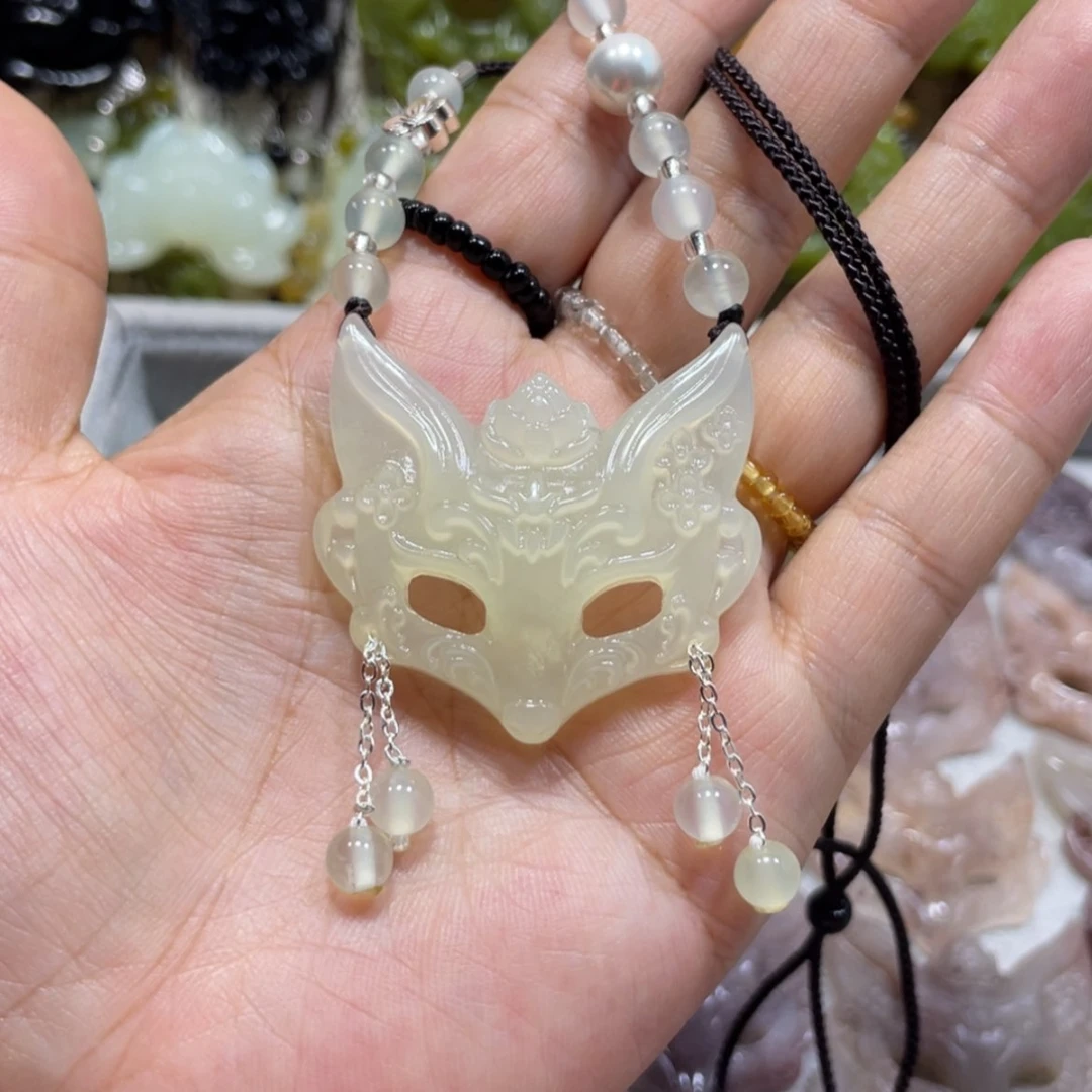 【闪购商品】岫玉颈饰未镶嵌N****天58吊坠