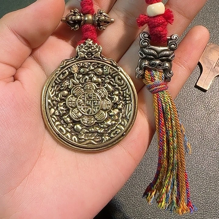 暴****核桃手串/手链藏传工艺品九宫八卦牌