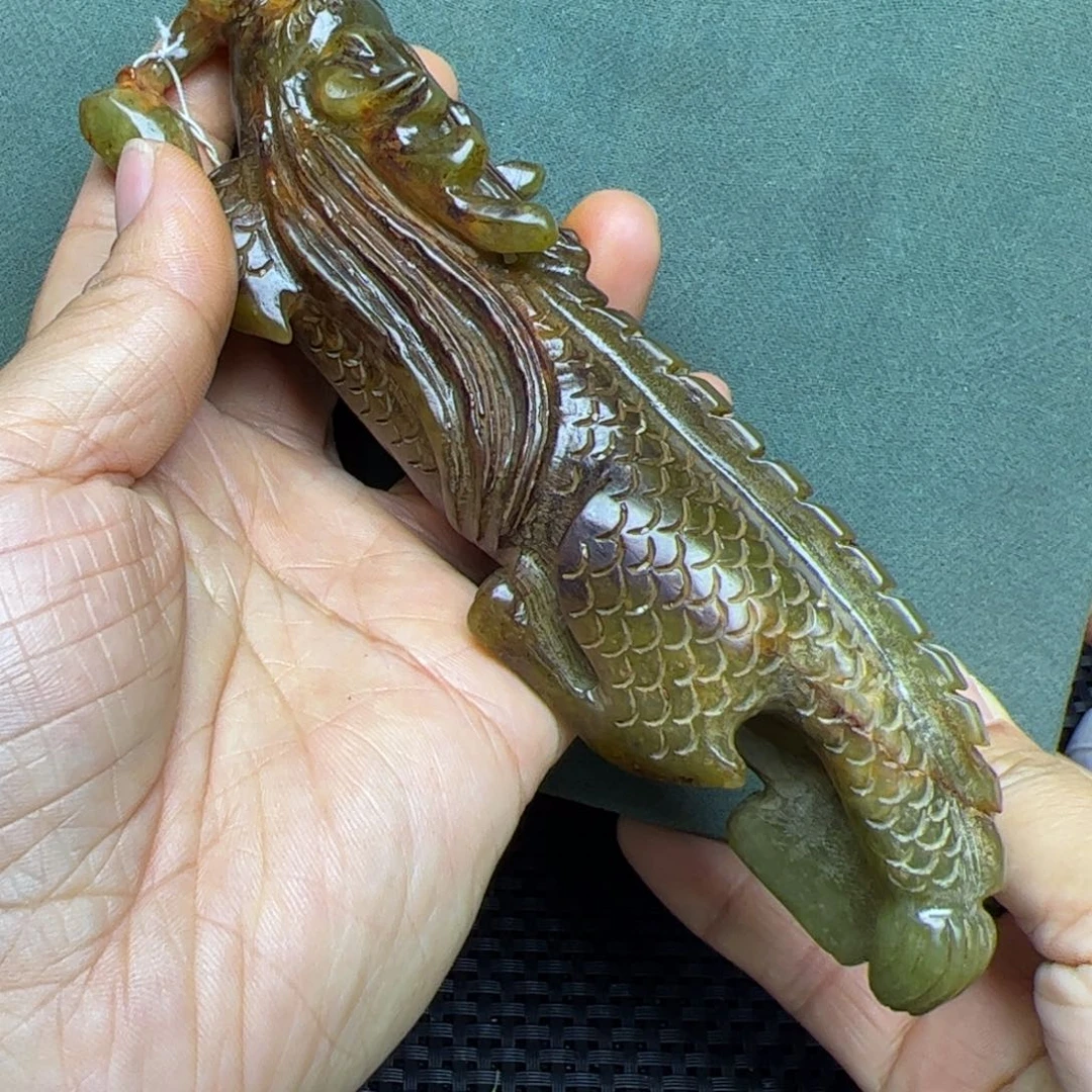 和田玉把件未镶嵌范*利