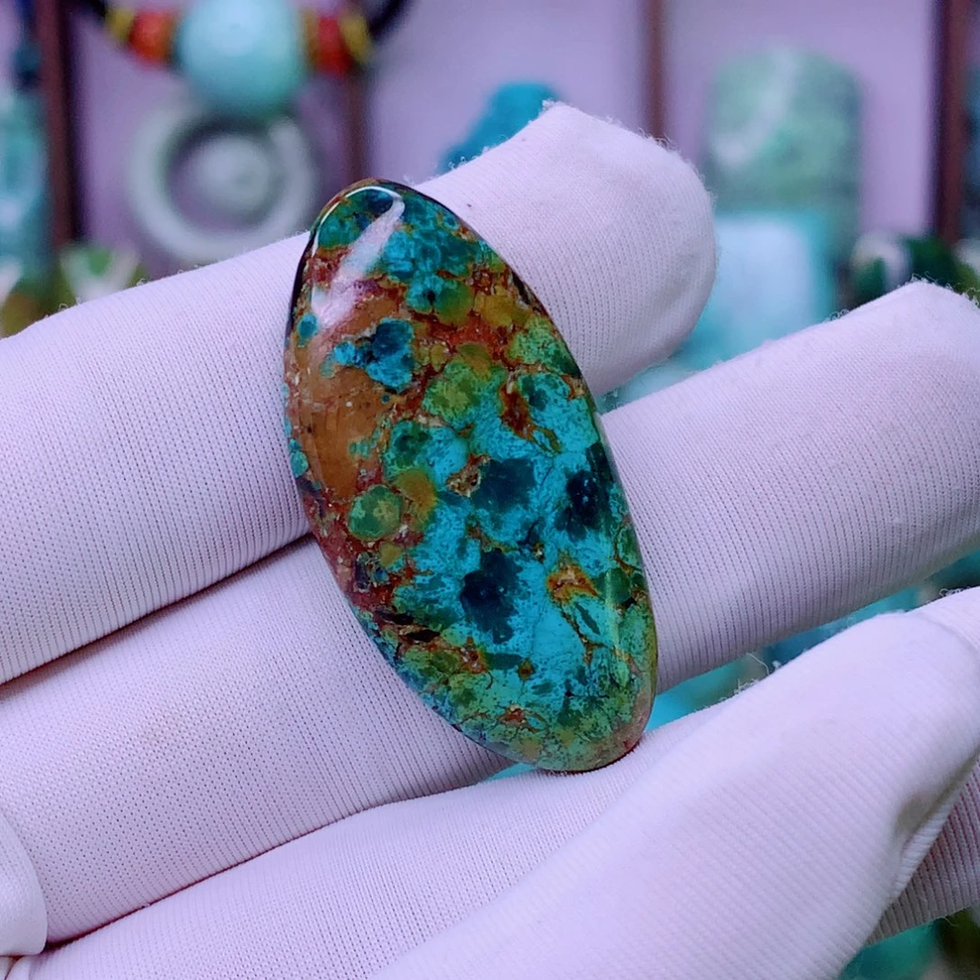 绿松石未镶嵌原矿绿松石