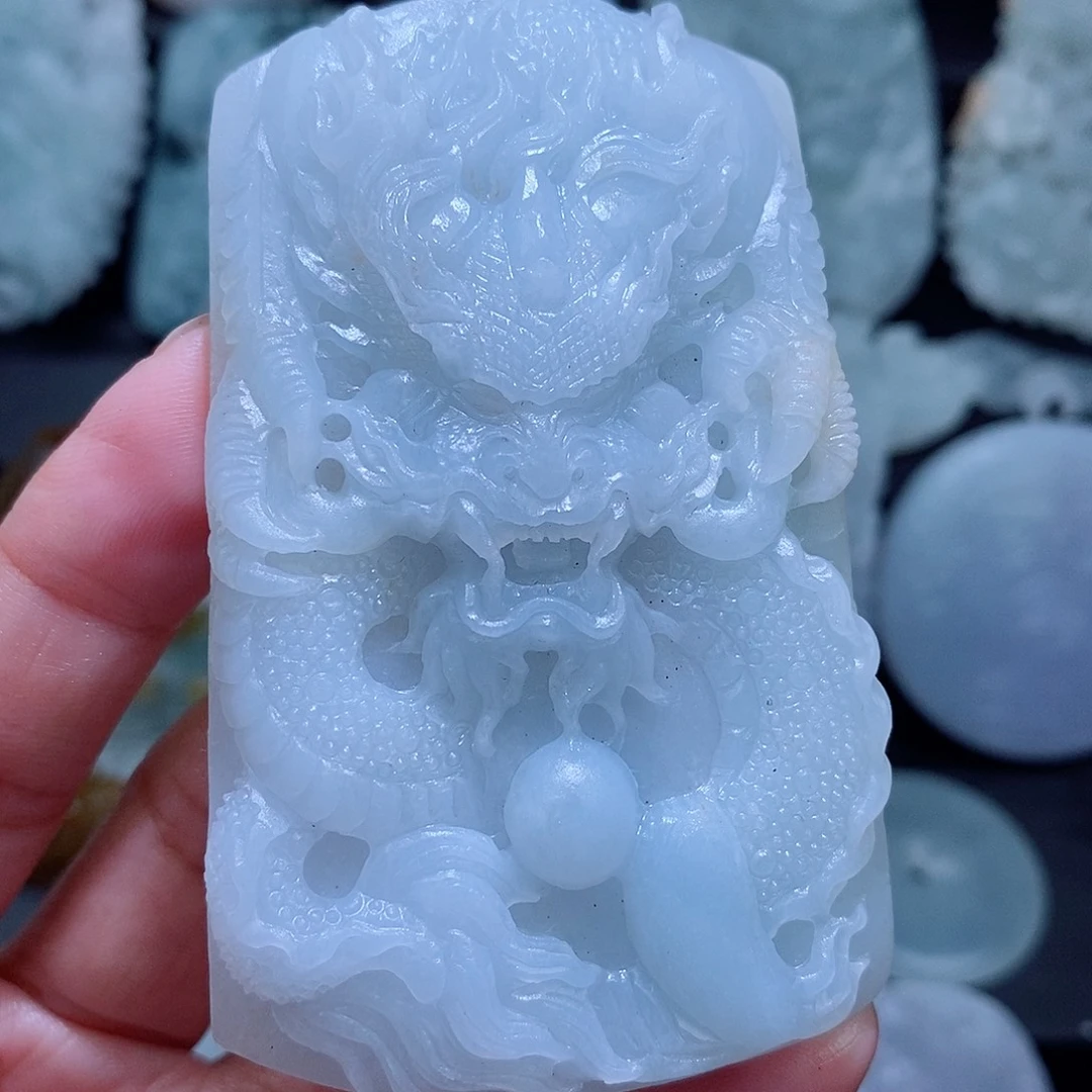 仰***风定制翡翠未镶嵌翡翠