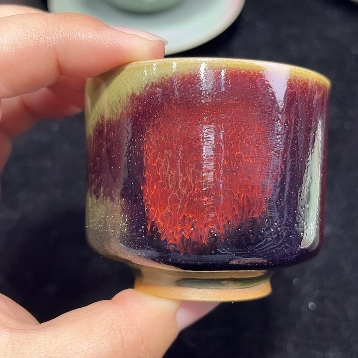 陶摆件钧窑茶器钧窑茶器
