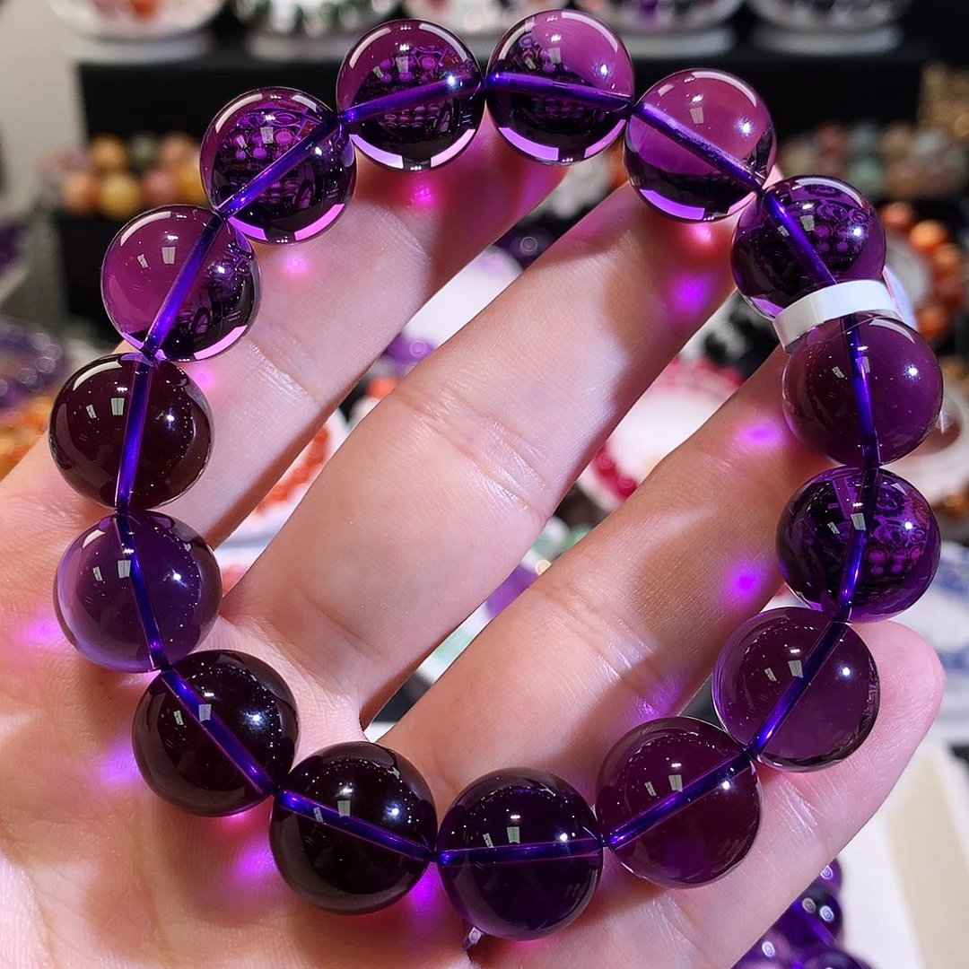 未镶嵌手链水晶14.5+