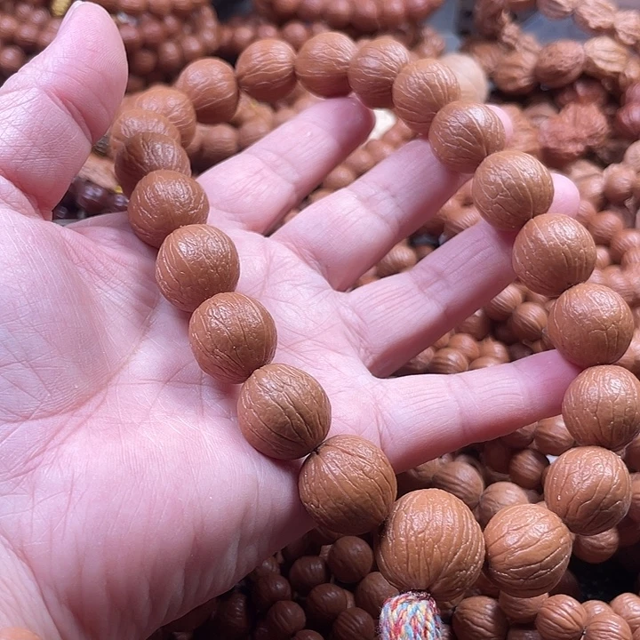手串猴头核桃1.7正圆光头