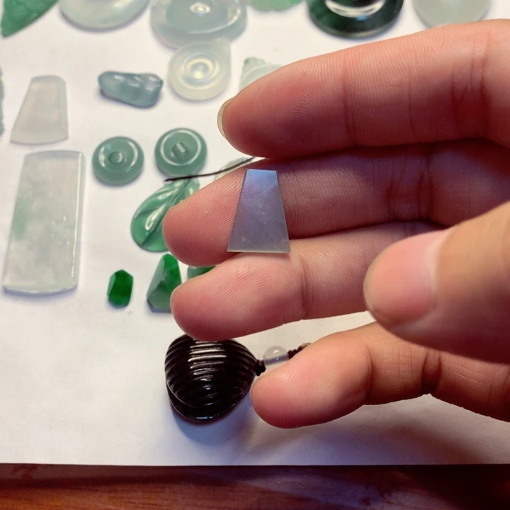 翡翠未镶嵌颈饰天然翡翠玉石a货号