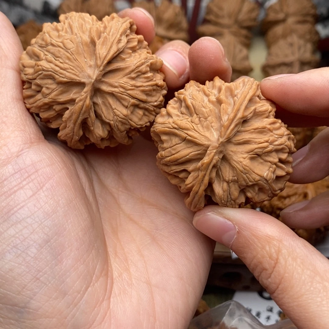 文玩核桃把件192号44-45全苹果