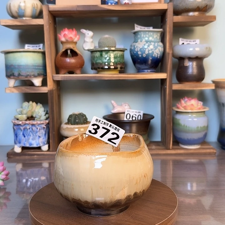 景德镇手工陶瓷盆 口10
